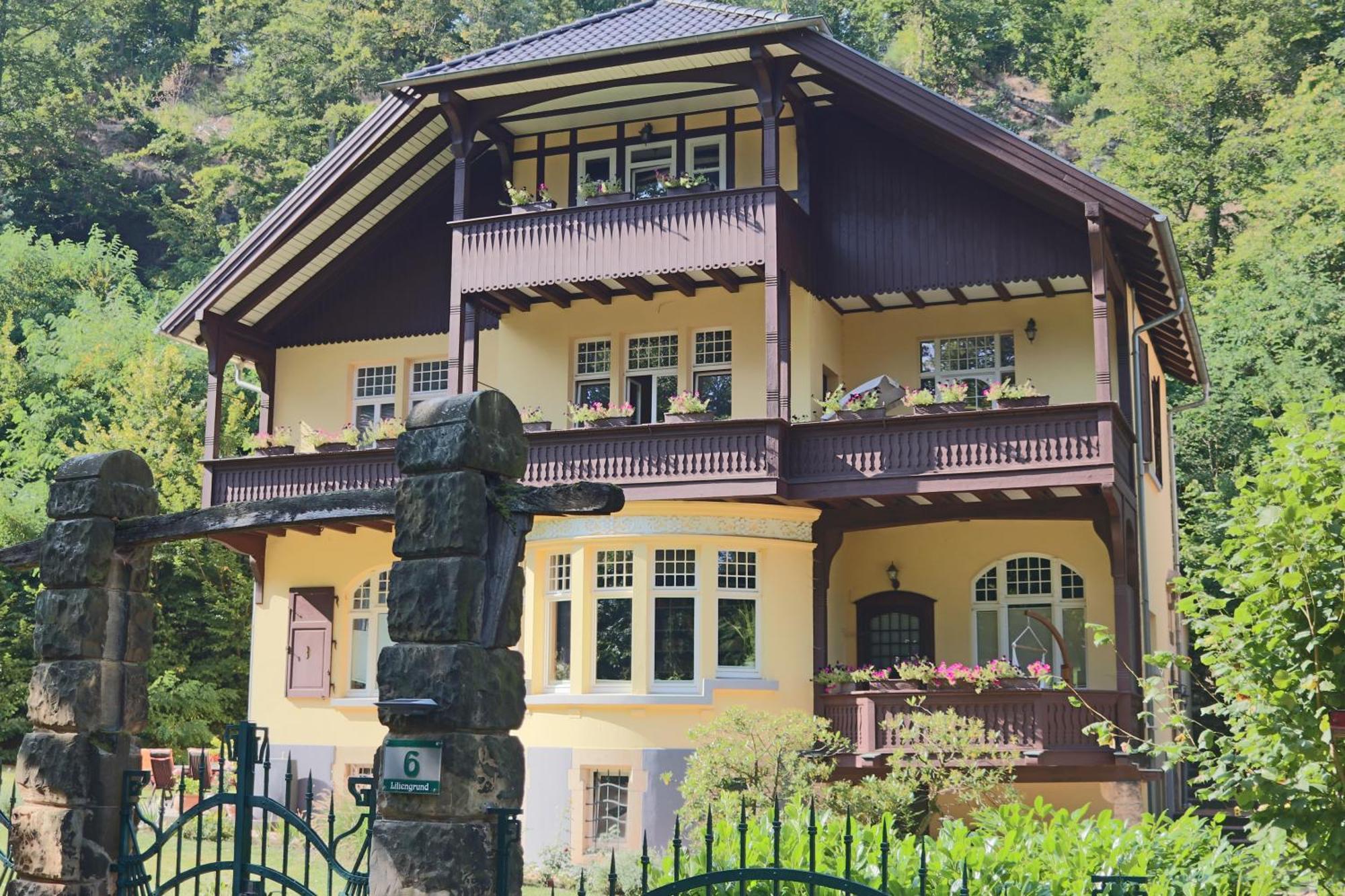 Villa Liliengrund Eisenach Exterior foto